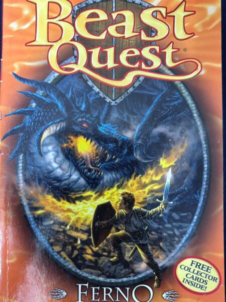 Beast Quest Ferno the Fire Dragon - Back