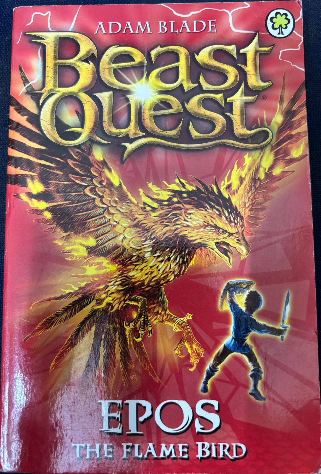 Beast Quest: Epos the Flame Bird by Adam Blade – Adventure Fantasy Book (Used Book) 1 Beast Quest - front